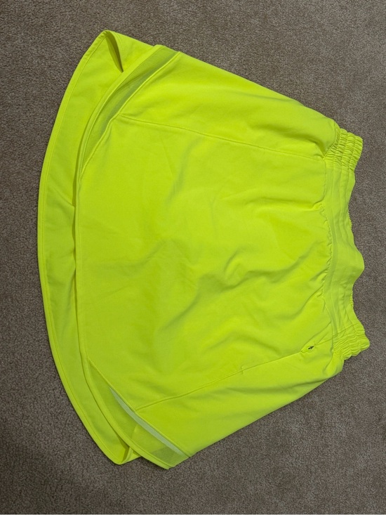 lululemon athletica Dresses & Skirts - lululemon athletica Neon Yellow Athletic tennis Skirt
